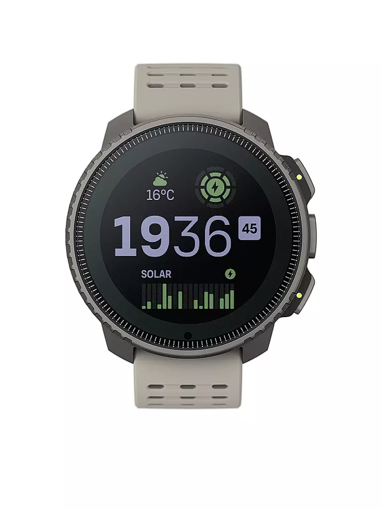 SUUNTO GPS Multisportuhr Suunto Vertical Titanium Solar Sand beige